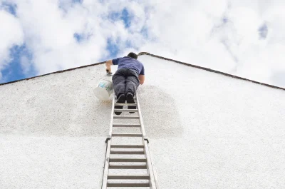 Peinture extérieure à Belvèze — façades et ravalement